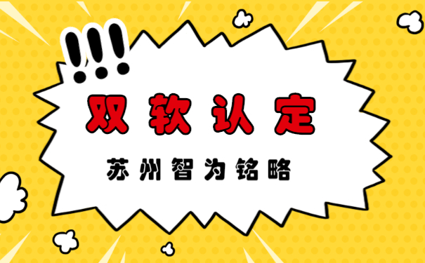 蘇州的企業(yè)申報雙軟認定系統(tǒng)操作指南-500家以上成功案例「智為銘略」