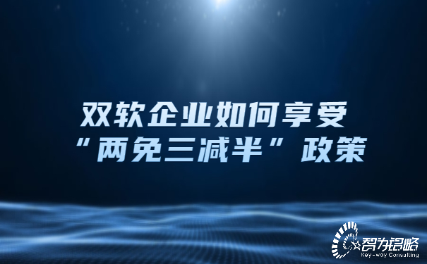 雙軟企業(yè)如何享受“兩免三減半”政策.jpg