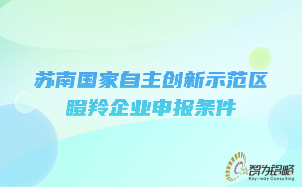 蘇南國家自主創(chuàng)新示范區(qū)瞪羚企業(yè)申報(bào)條件.jpg