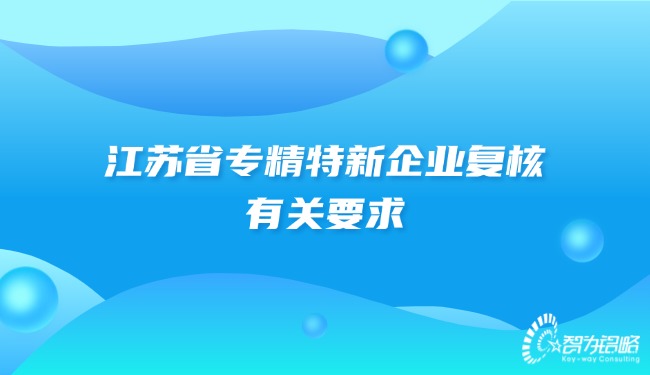 江蘇省專精特新企業(yè)復核有關要求.jpg